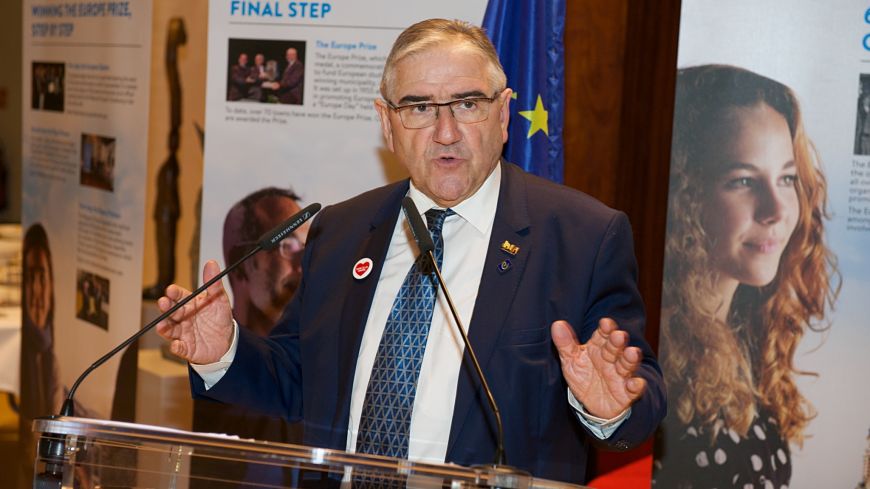 Jean-Claude Frécon « Le Prix de l’Europe : pour des municipalités actives dans la promotion de l’idéal européen »