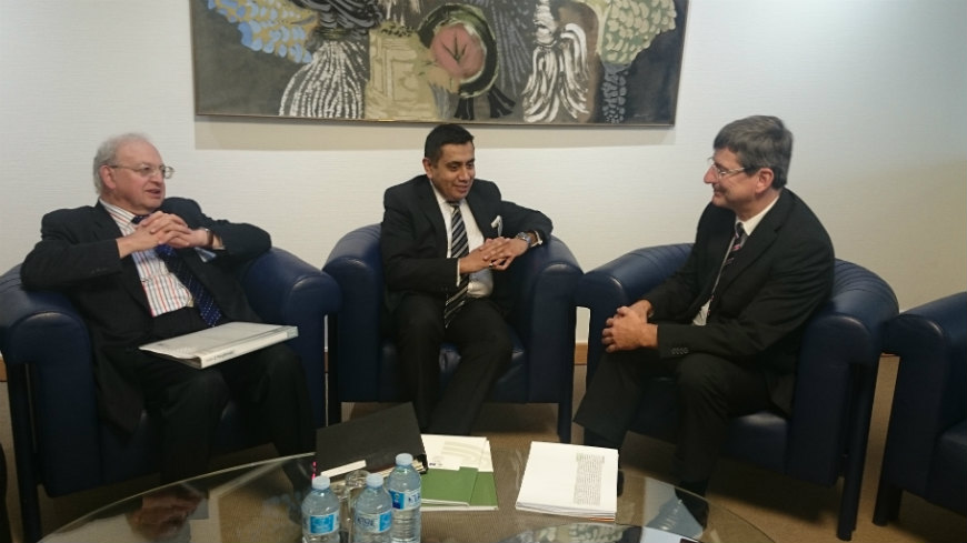 Congress’ Secretary General invites Lord Ahmad to address the March 2015 Session