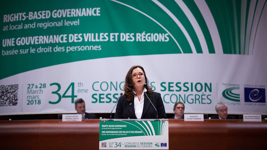 Gudrun Mosler-Törnström: “Given the current challenges, we must preserve the voice of local and regional authorities”