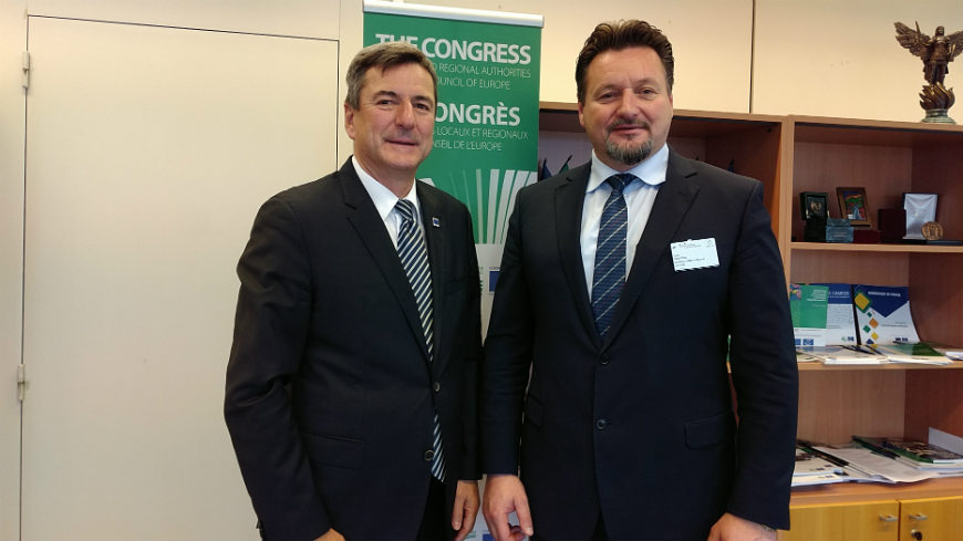 Congress Secretary General meets Croatian Minister of Public Administration