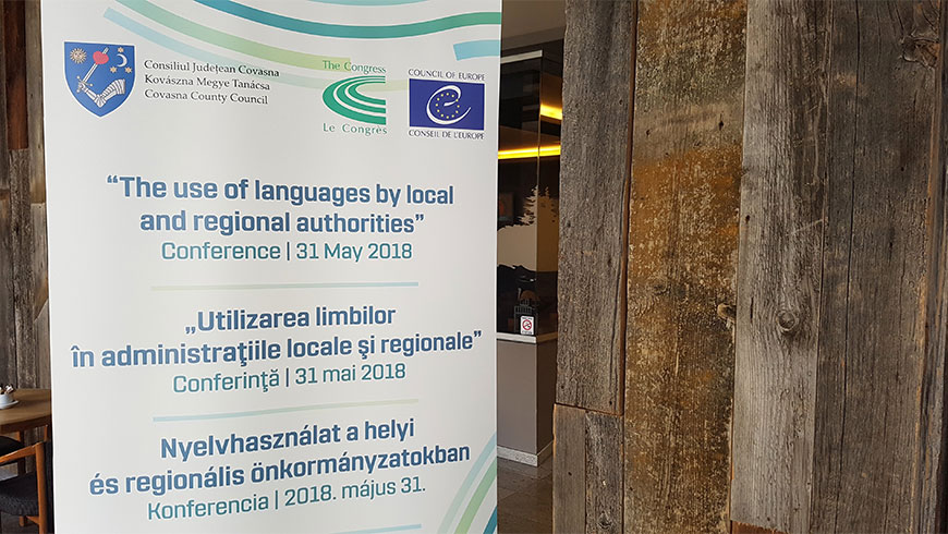 Conférence : L’usage des langues par les pouvoirs locaux et régionaux