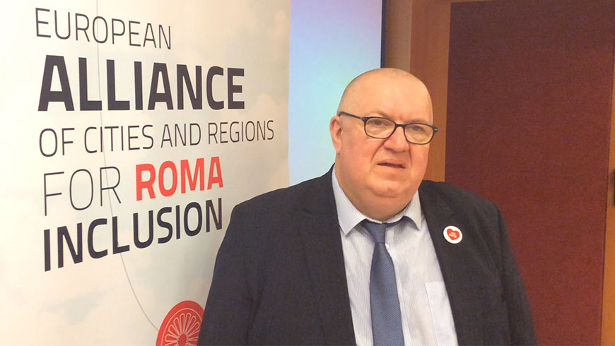 John WARMISHAM: “There is a real commitment to Roma Inclusion in our local councils”