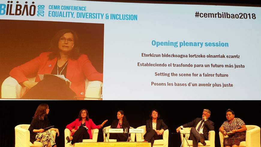 Congress President at CEMR Conference: “We need more equality, diversity and cohesion to face the current challenges”