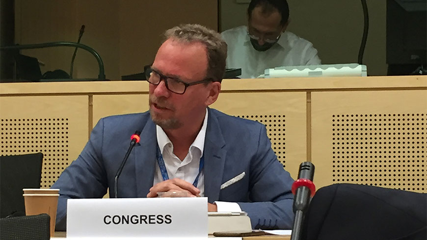 Lanzarote Committee Meeting: “Local and regional authorities have a key role in protecting unaccompanied refugee children”, says Johan van den HOUT