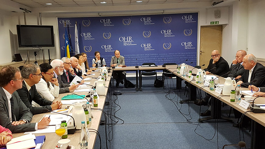 High Representative for Bosnia and Herzegovina considers the holding of local elections as a matter of urgency for the city of Mostar