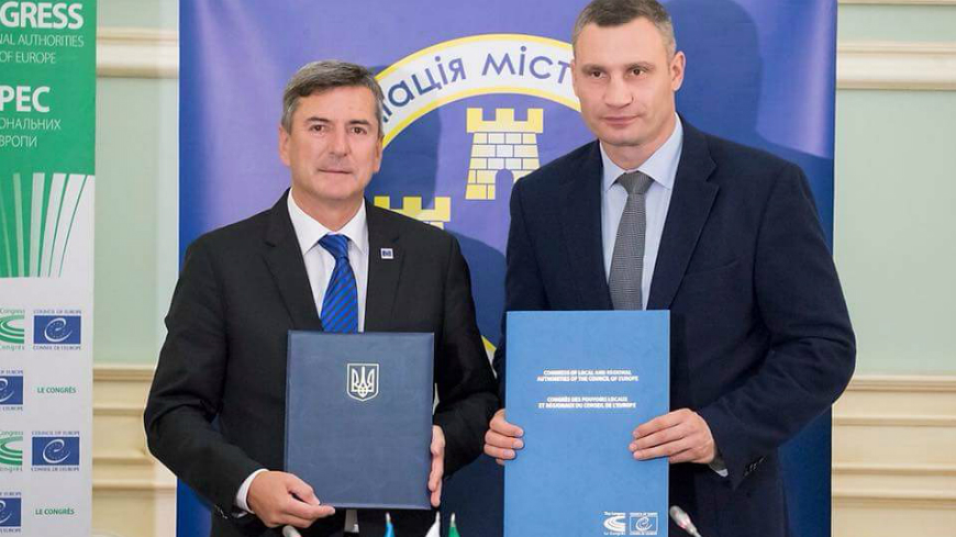 Memorandum of Understanding between the Congress and the Association of Ukrainian Cities