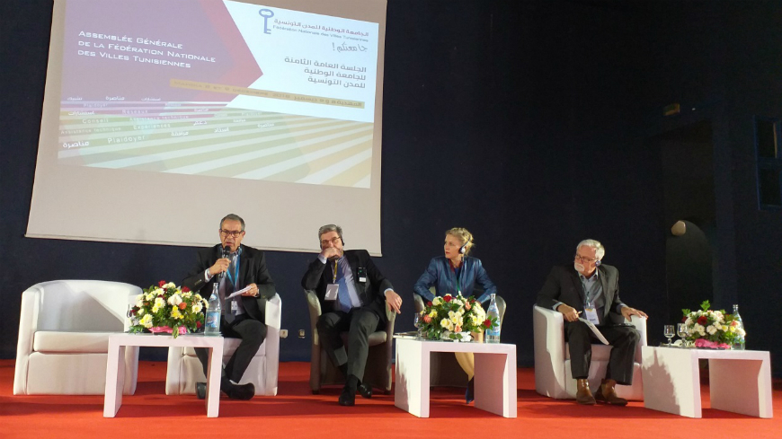 Xavier CADORET participates in the General Assembly of the Federation of Tunisian Cities