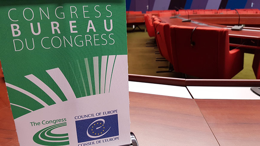Congress Bureau meeting in Strasbourg