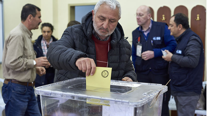Mission d'observation des élections en Turquie le 31 mars 2019