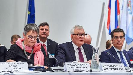The President of the Congress addresses the Foreign Ministers of the Council of Europe: “We need to imagine a new ‘socio-territorial pact’ for our territories”