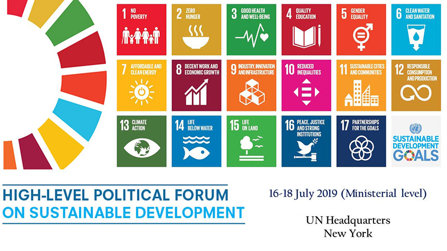 High Level Political Forum: Anders Knape presents the Congress' contribution to the SDGs