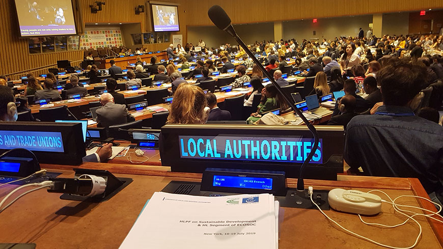 Implementation of the SDGs: strengthening local and regional democracy, social inclusion and institutional partnerships