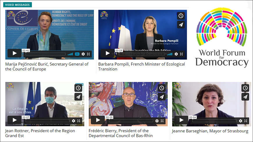 Frédéric Bierry: "Promoting the competence of local and regional authorities in the field of environmental protection"