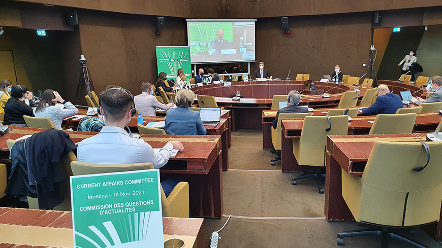Youth, Sustainable Development Goals, environment and human rights, civil participation on the agenda of the Current Affairs Committee