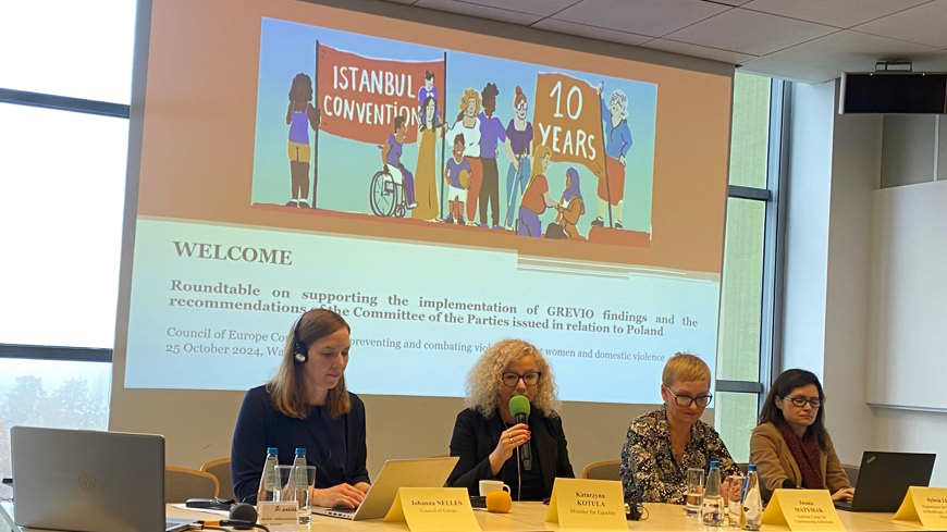 Follow-up round table on promoting national synergies in implementing the Istanbul Convention in Poland