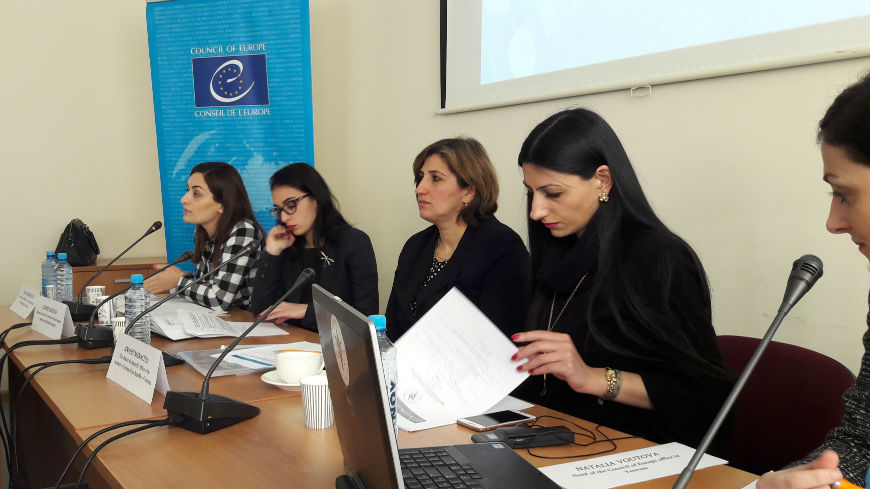Lancement du cours HELP sur la violence contre les femmes pour la première fois en Arménie