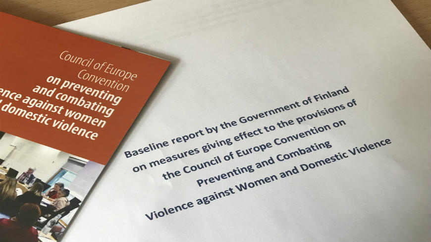 Le GREVIO reçoit le rapport étatique présenté par la Finlande