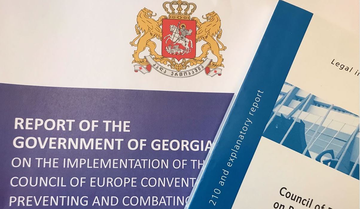 Le GREVIO reçoit le rapport étatique présenté par la Géorgie