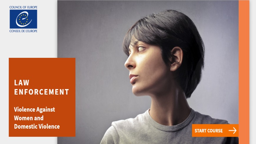 New free Council of Europe HELP online course on Violence Against Women for Law Enforcement Professionals