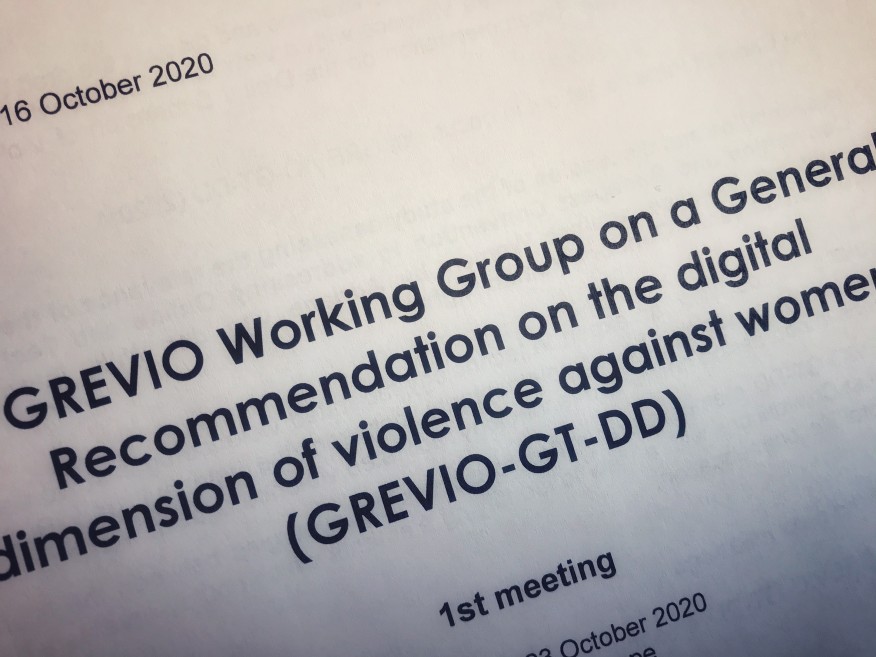 Le groupe de travail du GREVIO sur une recommandation générale sur la dimension numérique de la violence à l'égard des femmes va tenir sa première réunion