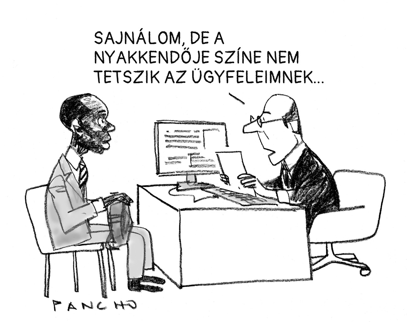 Image: Theme 'Discrimination and Intolerance' by Pancho