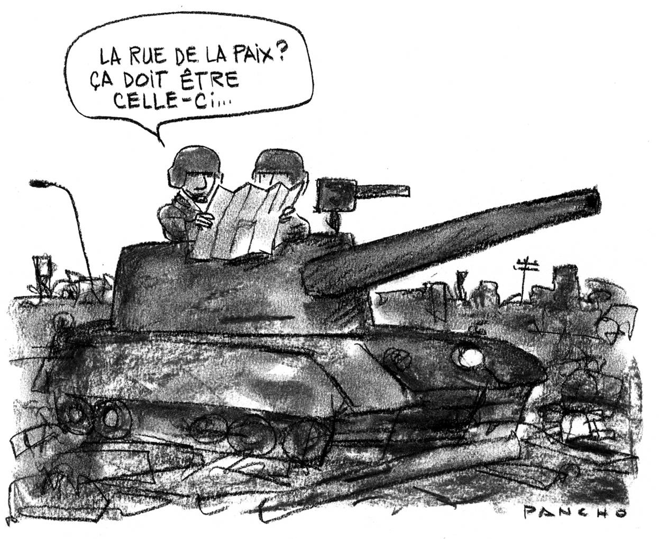 Image: Theme 'War and Terrorism' by Pancho