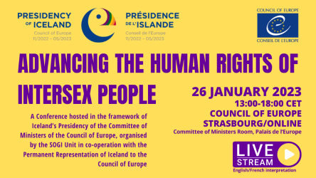 Conference: Advancing the Human Rights of intersex people