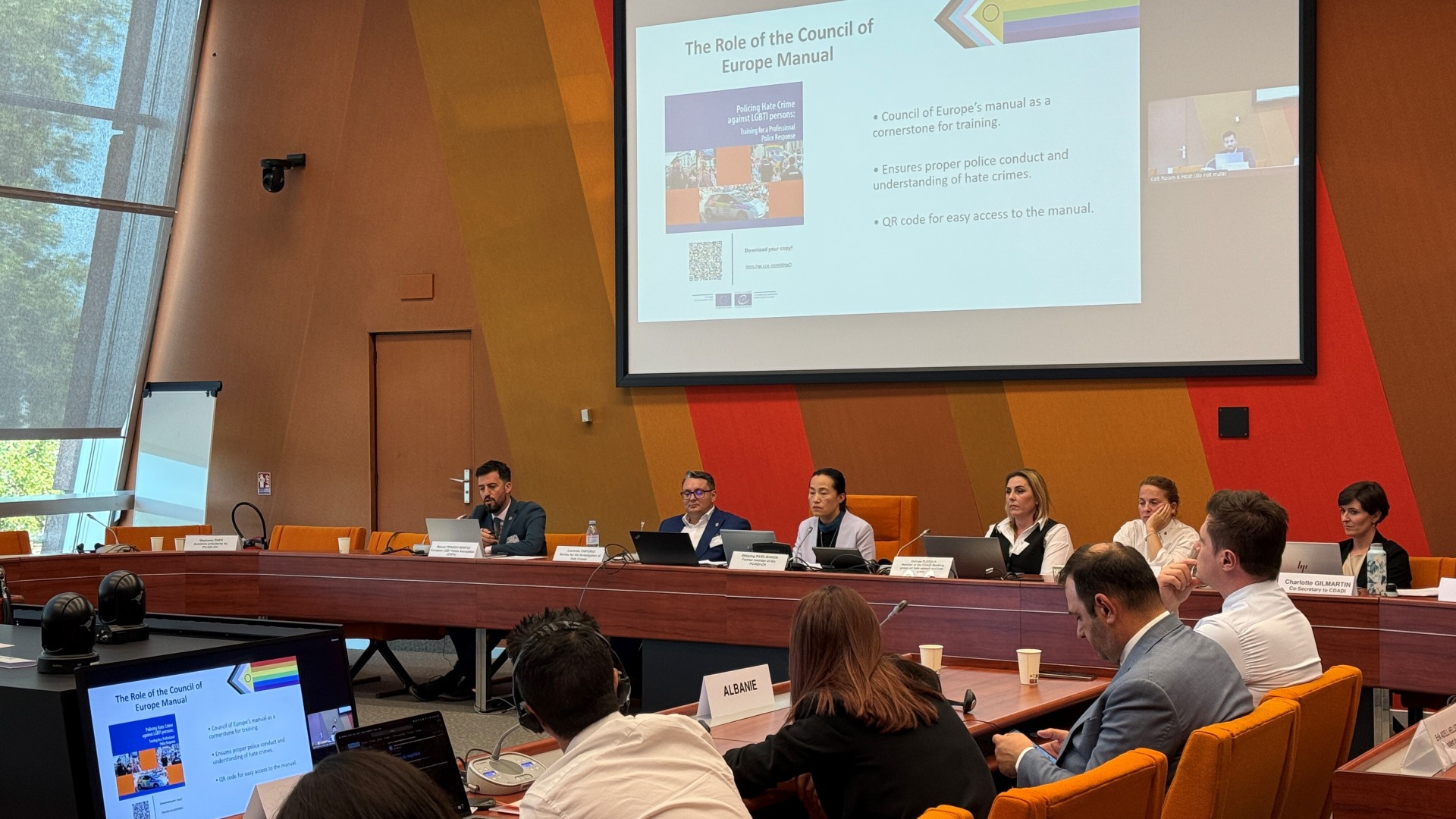 Identifying and investigating hate crimes against LGBTI persons: the updated manual on policing hate crimes is presented to European Prosecutors