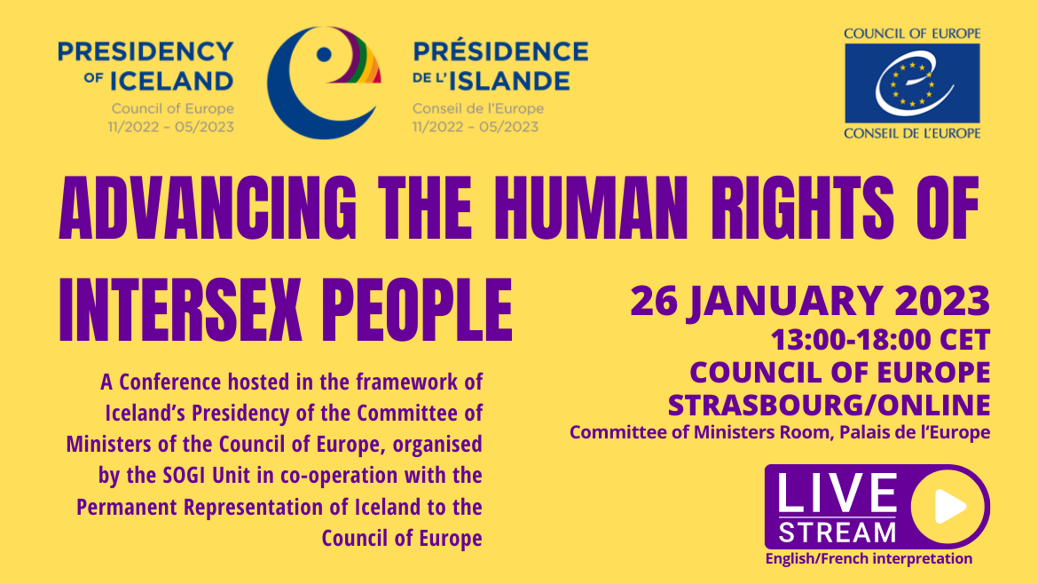 Conference: Advancing the Human Rights of intersex people