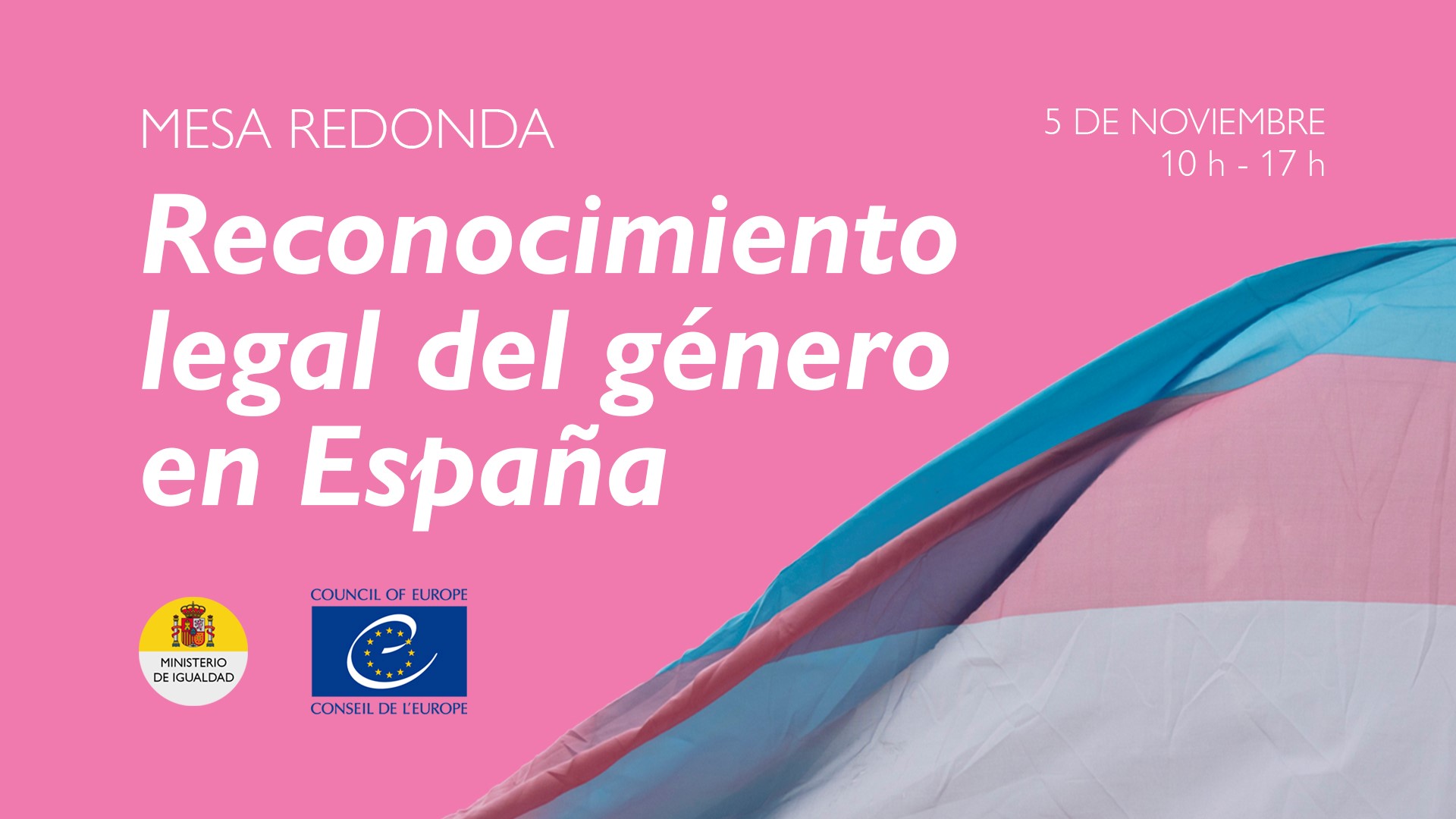 Roundtable on Legal gender recognition in Spain - 5 November 2021