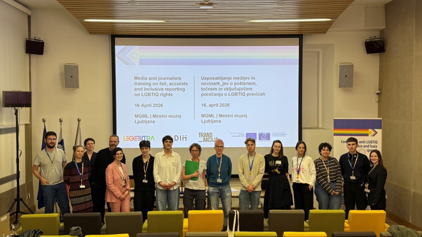 Promoting Fair, Accurate and Inclusive Reporting on LGBTIQ Rights: Training for Media and Journalists in Slovenia