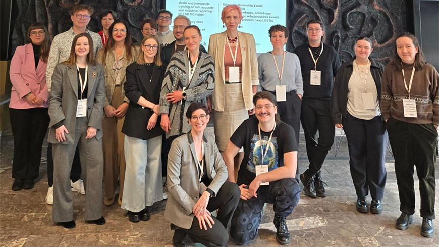 Fair, accurate and inclusive reporting on LGBTIQ rights: a training for Media and Journalists in Poland