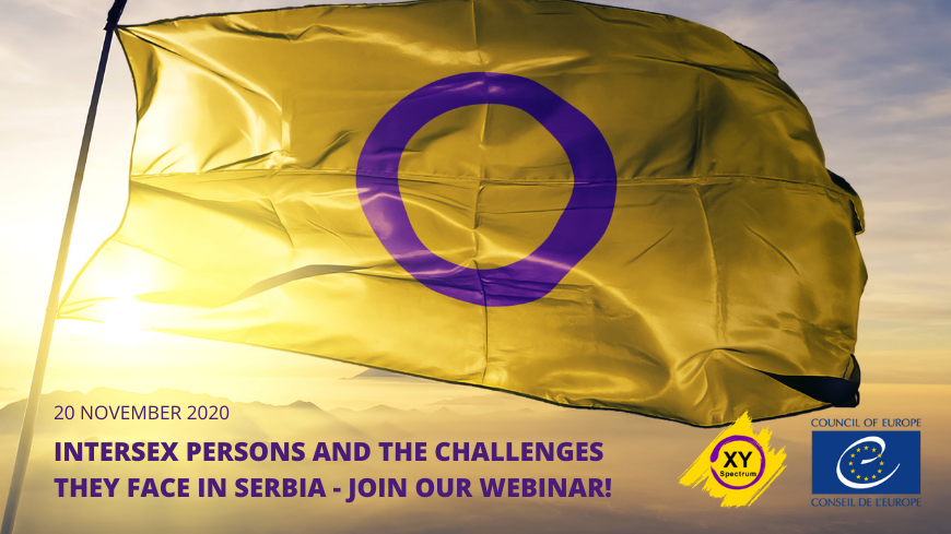 Intersex persons and the challenges they face in Serbia - Join our webinar!