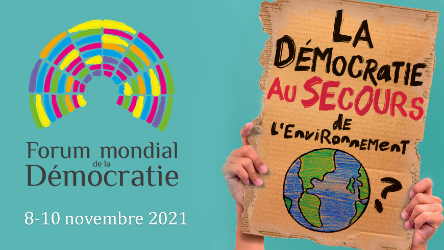 La Convention de Berne participe au Forum mondial de la démocratie pour répondre à la question : La démocratie au secours de l’environnement ?