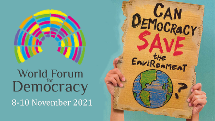The Bern Convention participates in the World Forum for Democracy to answer the question: can democracy save the environment?
