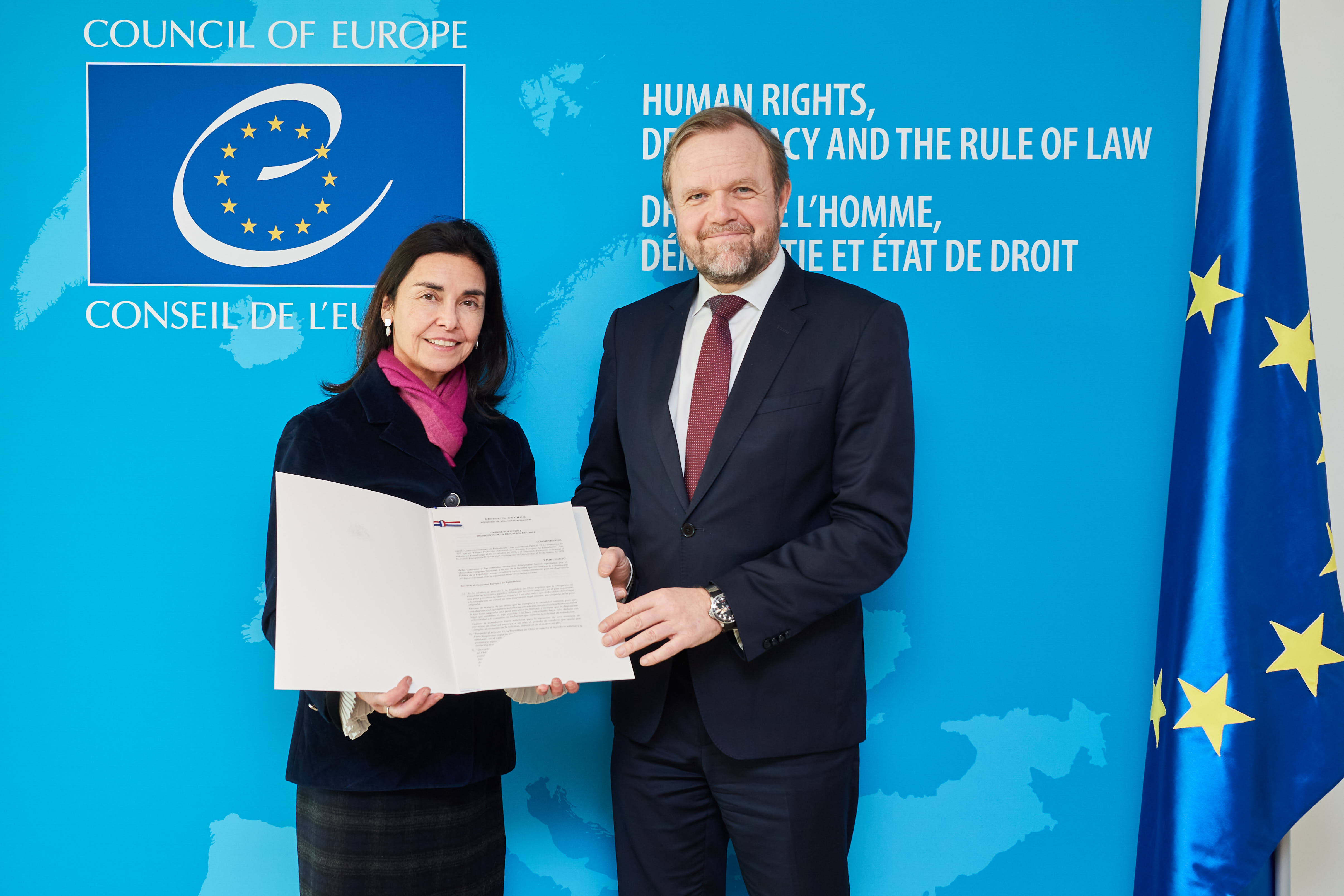 Chile accedes to the European Convention on Extradition