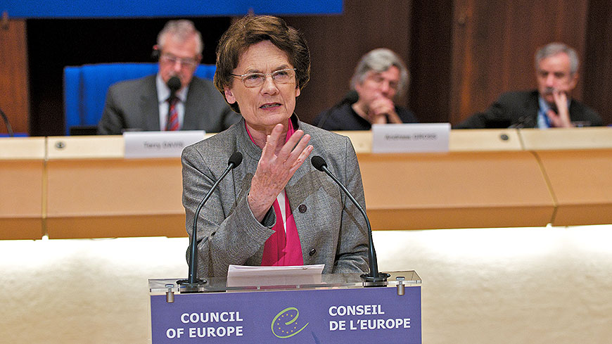 Catherine Lalumière, ancienne Secrétaire Générale du Conseil de l’Europe