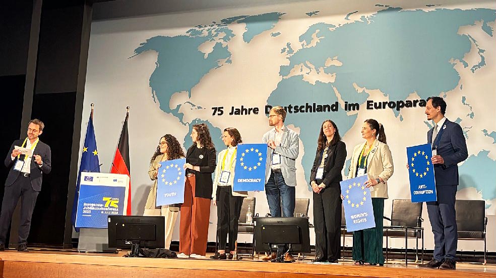 Germany marks 75 years in the Council of Europe, launches Democracy Ambassadors