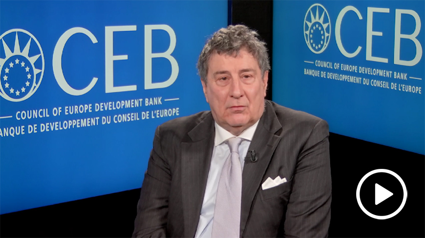 Carlo Monticelli, Governor of the Council of Europe Development Bank (CEB)