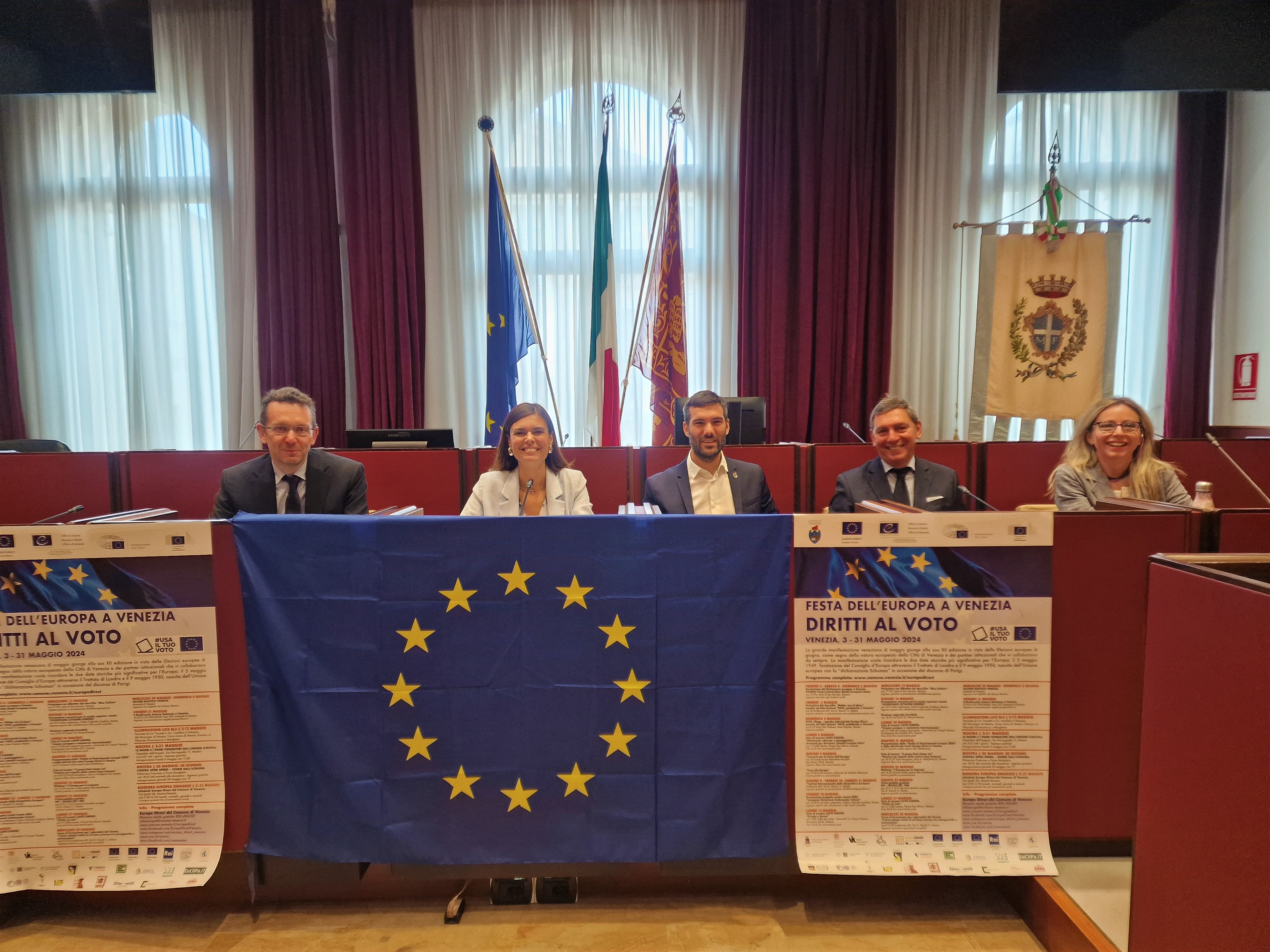 La festa d'Europa torna a Venezia