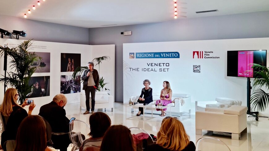 Manuela Teatini presents her latest film in Venice