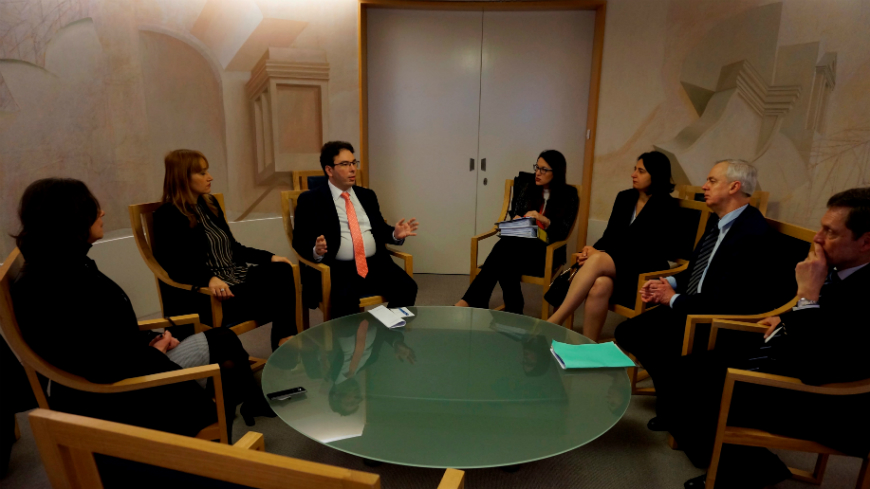Meeting with Serbian State Secretary regarding the
