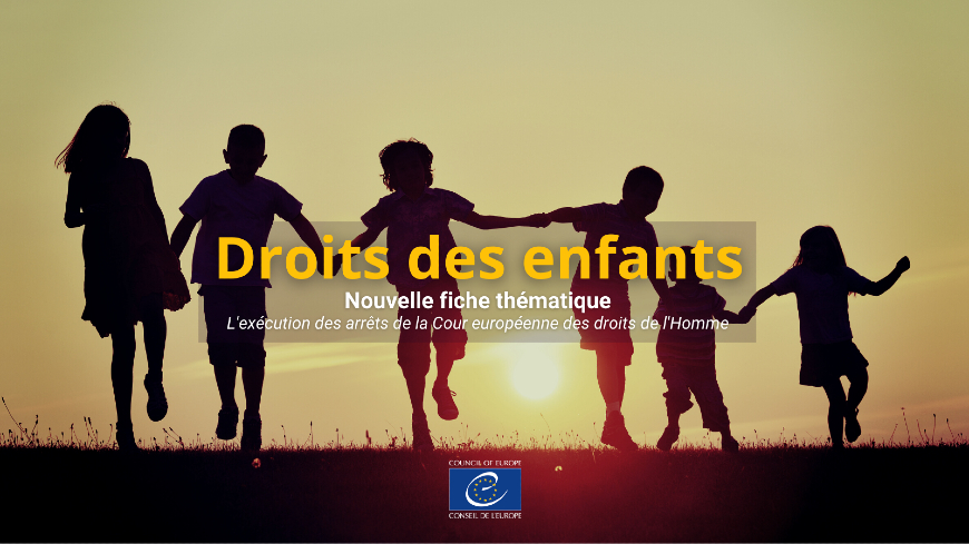 Droits des enfants - Nouvelle fiche thématique