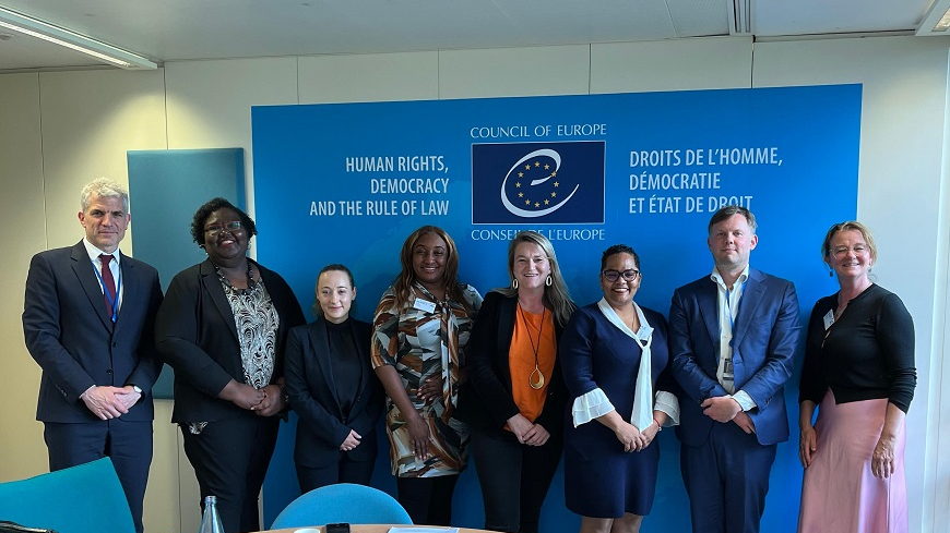 Visit of government officials from Curaçao