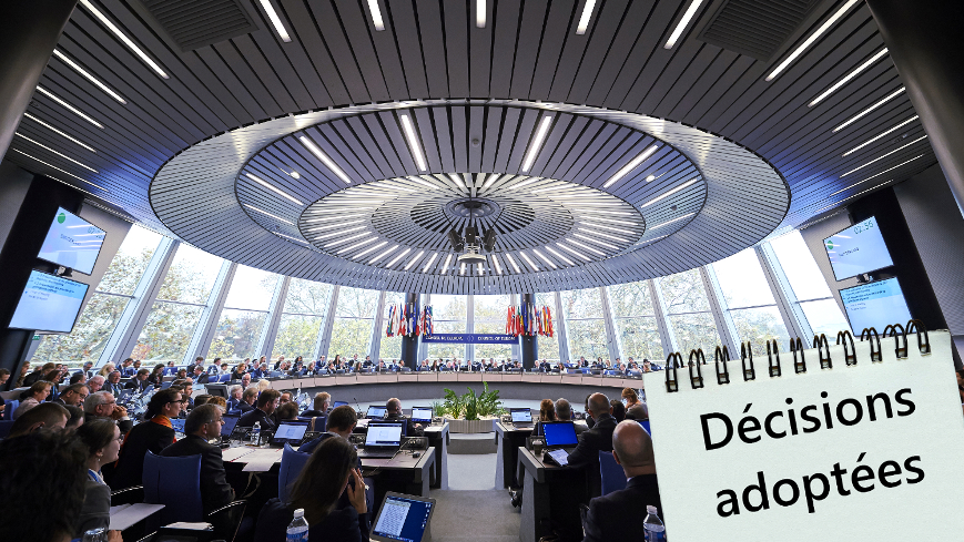 Le Comité des Ministres adopte de nouvelles décisions sur la mise en oeuvre des arrêts de la Cour européenne