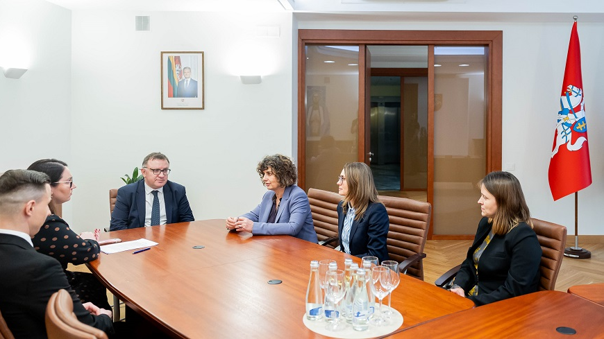 Réunion avec le Ministre de la Justice de Lituanie