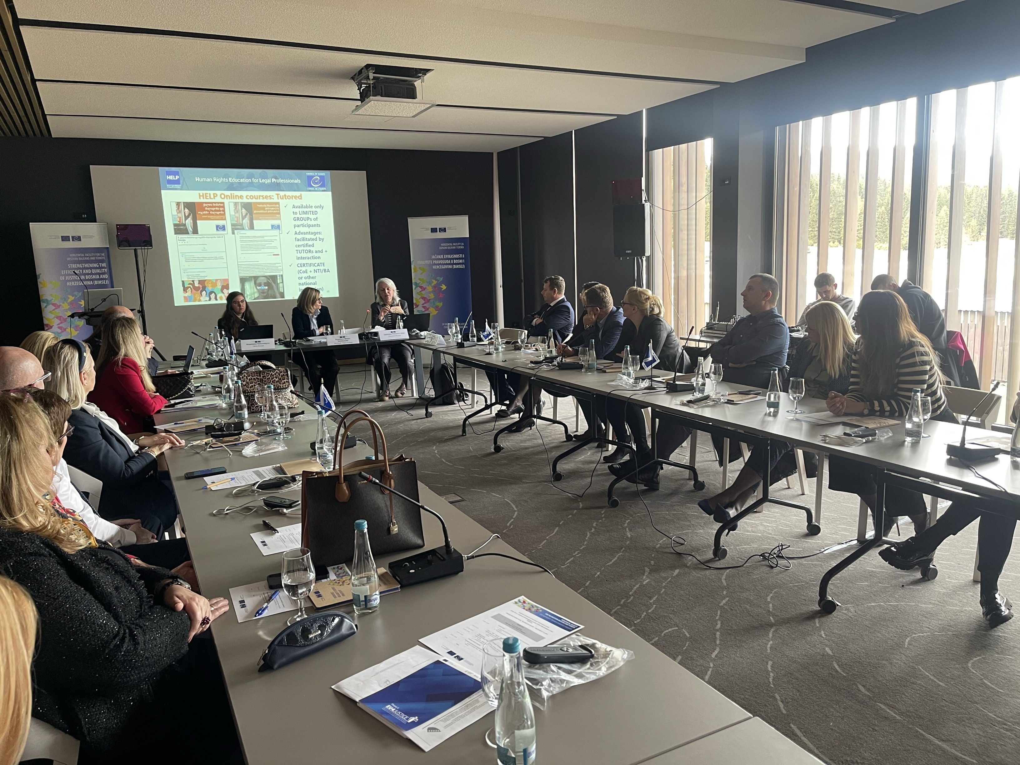 Launch in Bosnia and Herzegovina of the CEPEJ-HELP online training course on the quality of justice