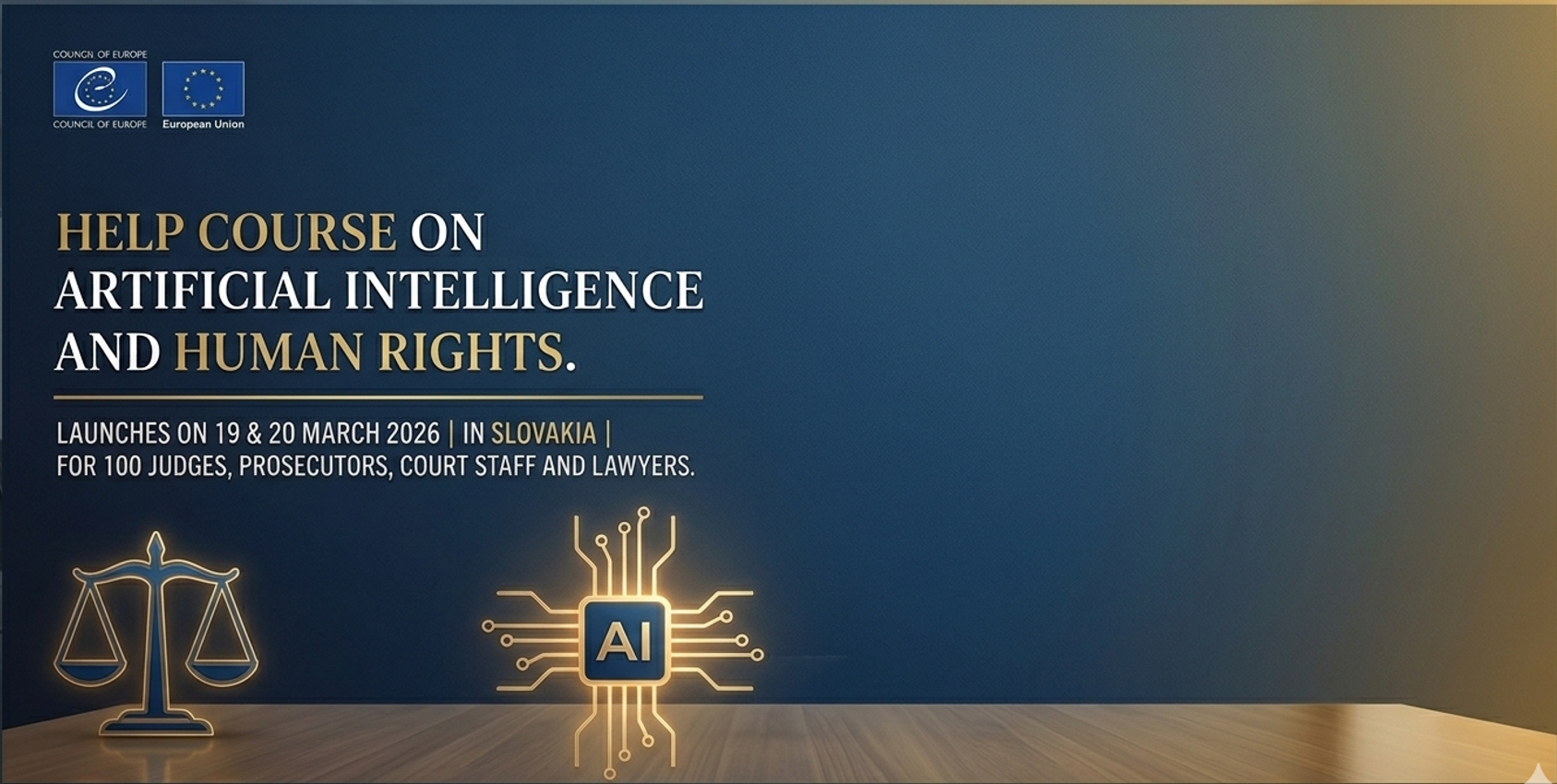 HELP course launches bring together justice professionals from across the EU to tackle challenges related to AI and Human Rights