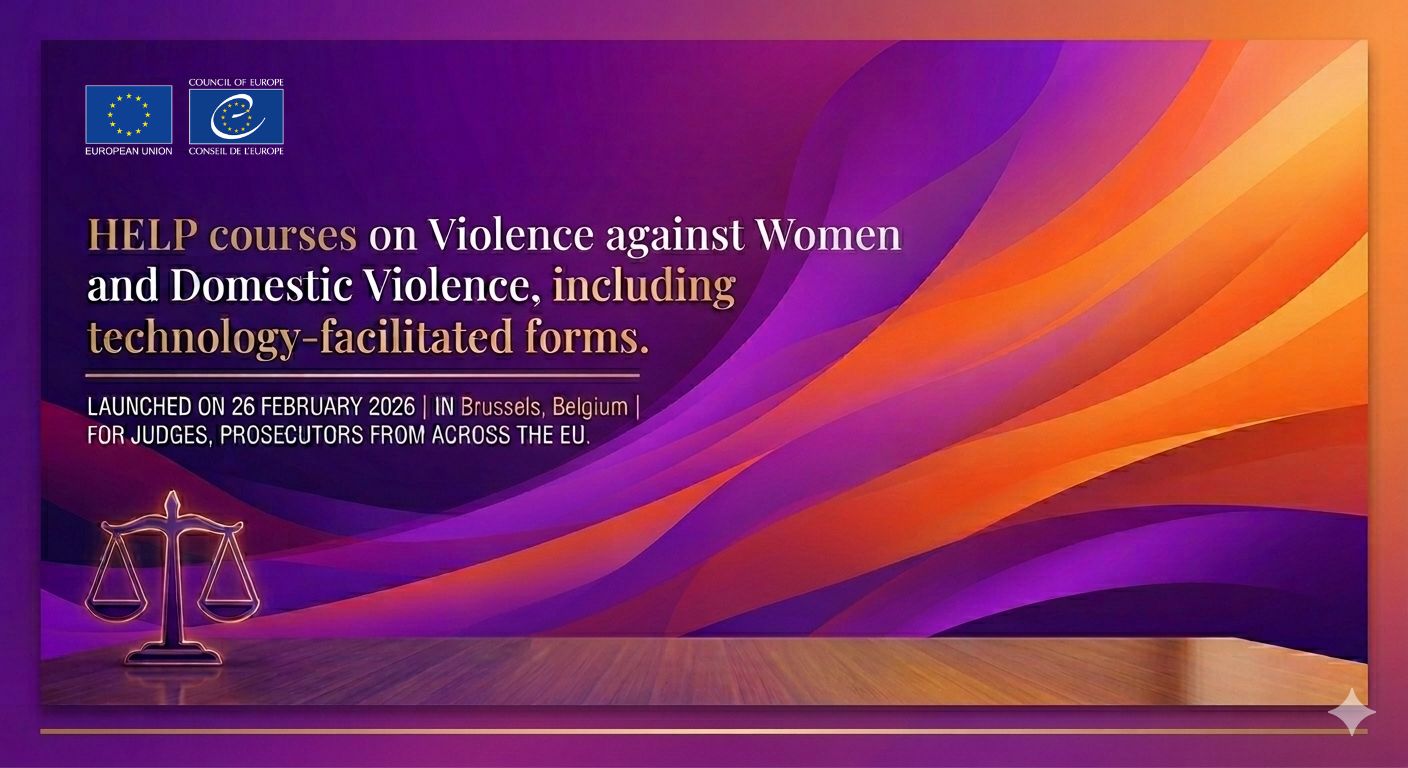 Judges and prosecutors from across the EU met in Belgium to begin training on violence against women, including technology-facilitated forms