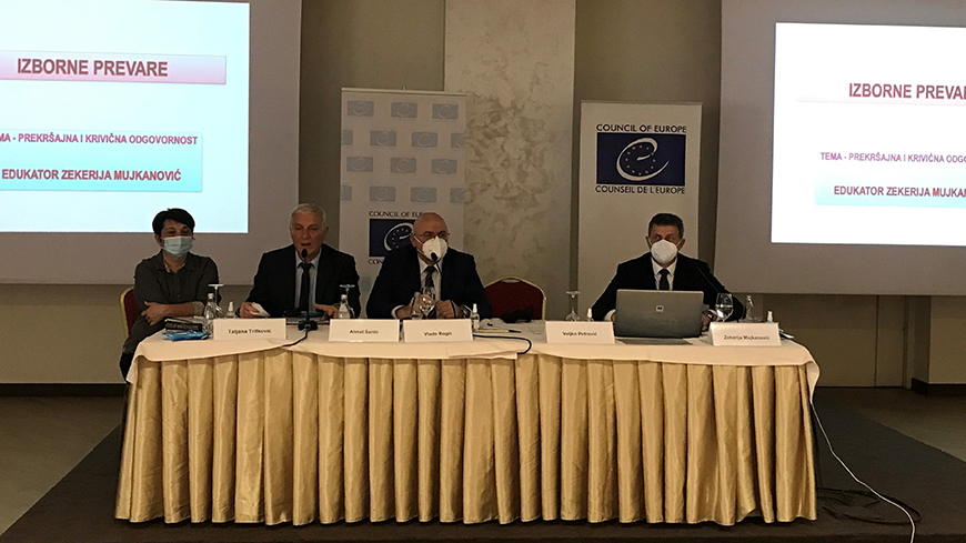 Training of trainers organised within the framework of the project: “Support to the Integral and Inclusive Election Process in Bosnia and Herzegovina”